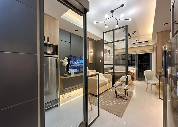 Apartment The Makati At Red Residences, Premium Studio, View, Makati Cbd, Wi-fi *