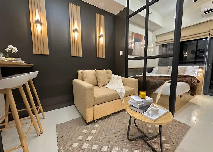 Apartment The Makati At Red Residences, Premium Studio, View, Makati Cbd, Wi-fi *
