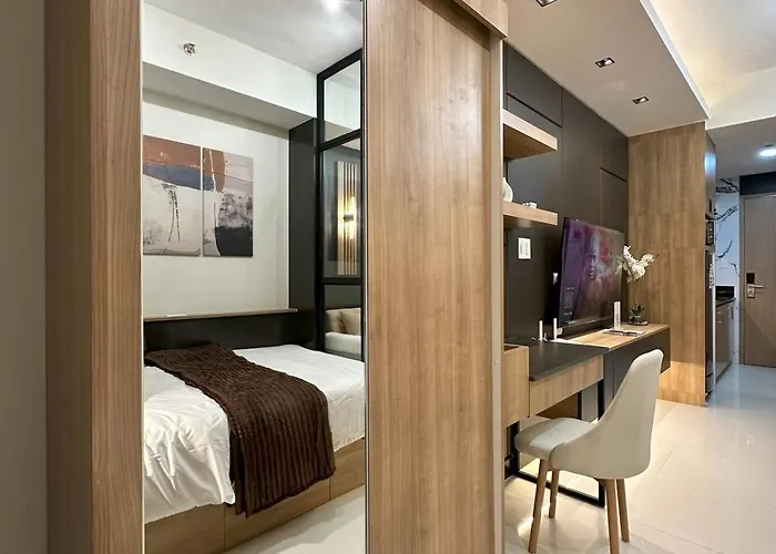 Apartment The Makati At Red Residences, Premium Studio, View, Makati Cbd, Wi-fi